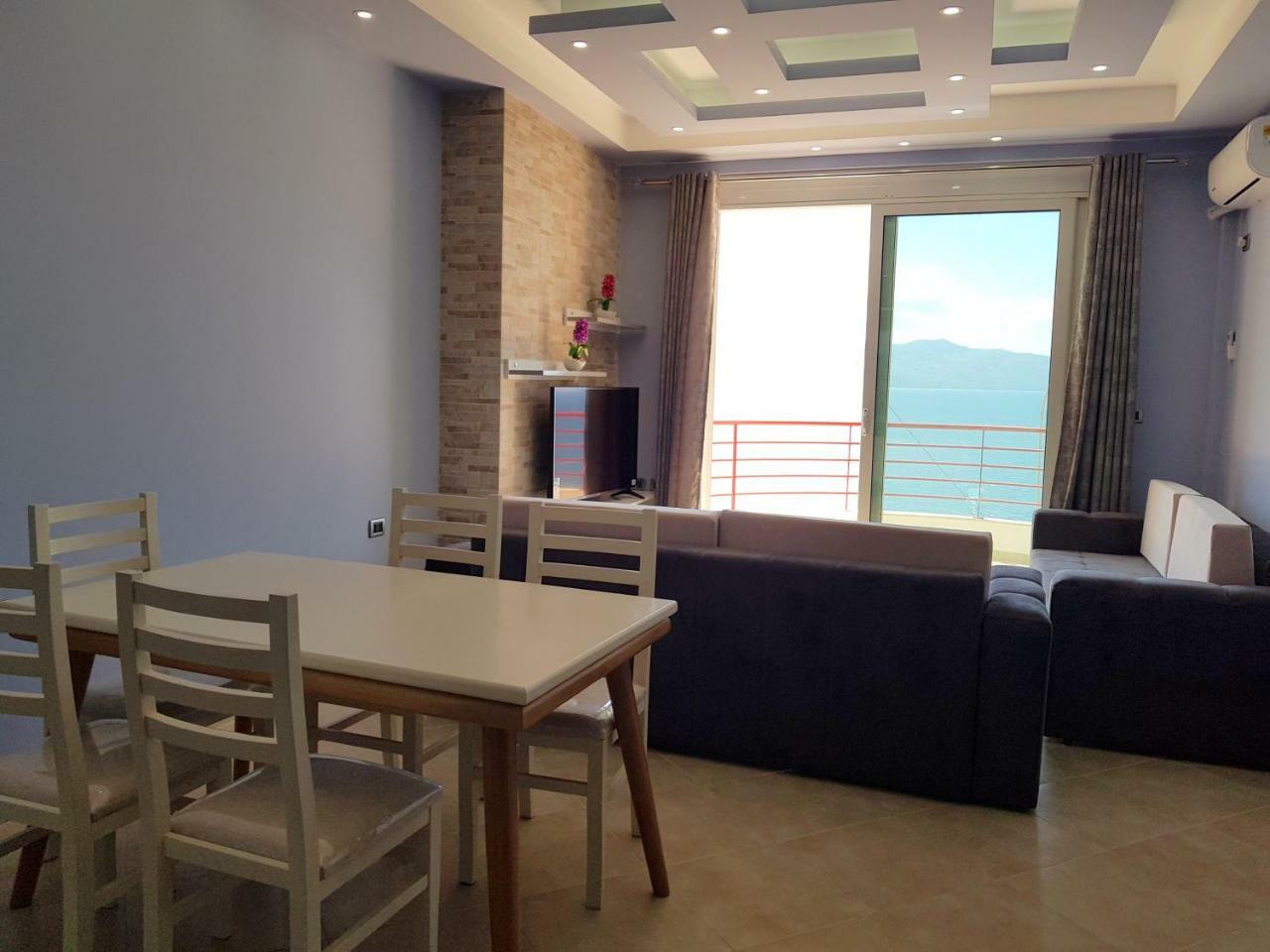 Apartment Of Beautiful Dreams Over The Sea Sarandë Exterior foto